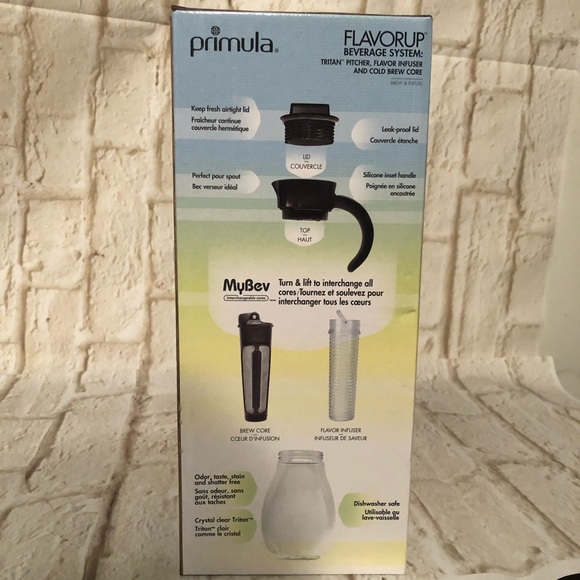 Primula Flavor Up Infusion Pitcher and Cold Brew Core Iced Coffee Maker - Picture 6 of 6